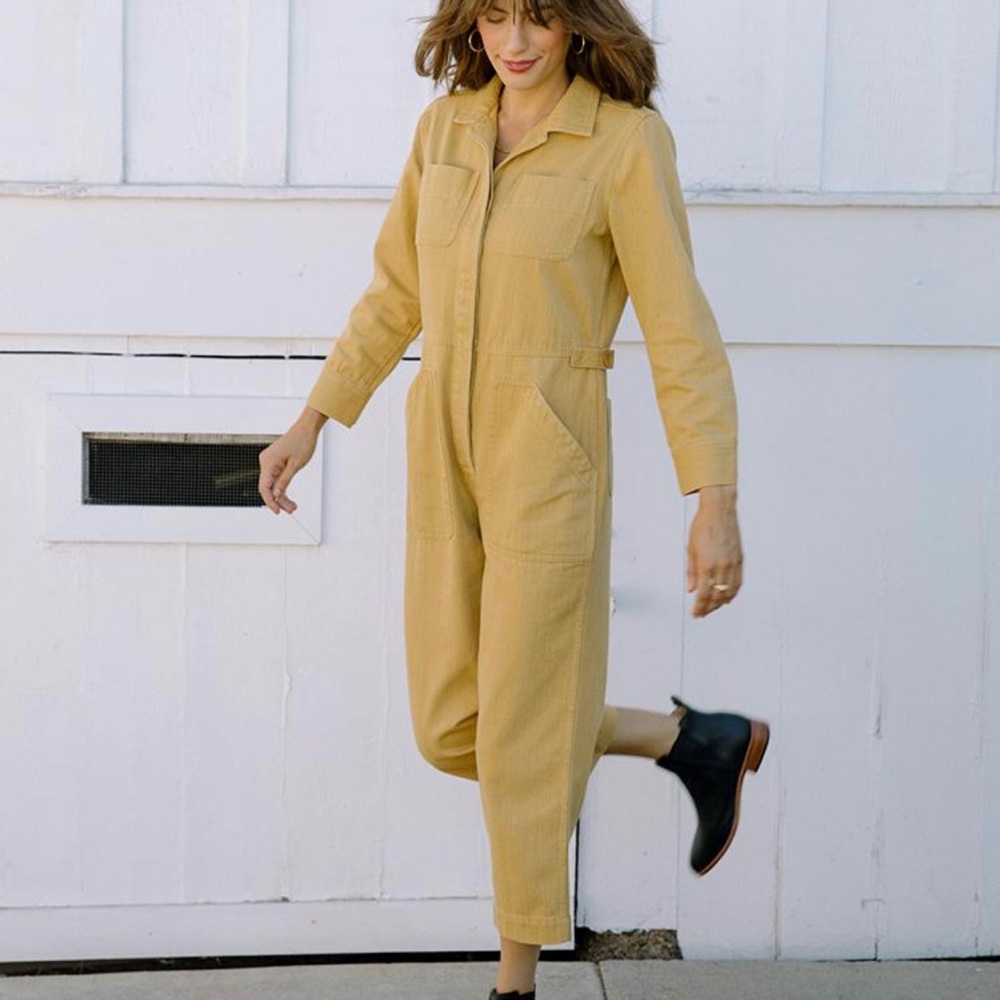 Tradlands Guide Cotton Coverall in Honey